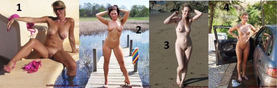 Which MILF Slut Would You Choose?