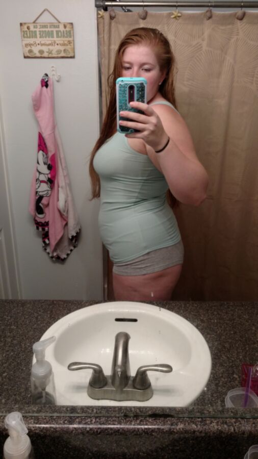 HQ chubby / BBW selfies mirror (NN)