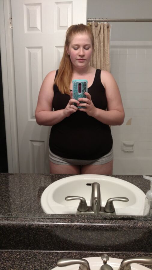 HQ chubby / BBW selfies mirror (NN)