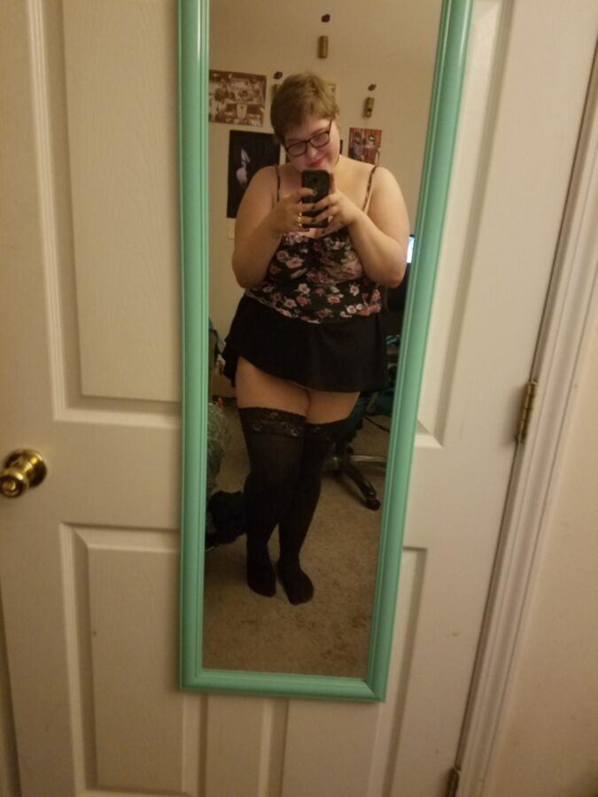 HQ chubby / BBW selfies mirror (NN)