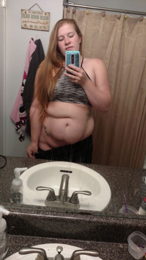 HQ chubby / BBW selfies mirror (NN)