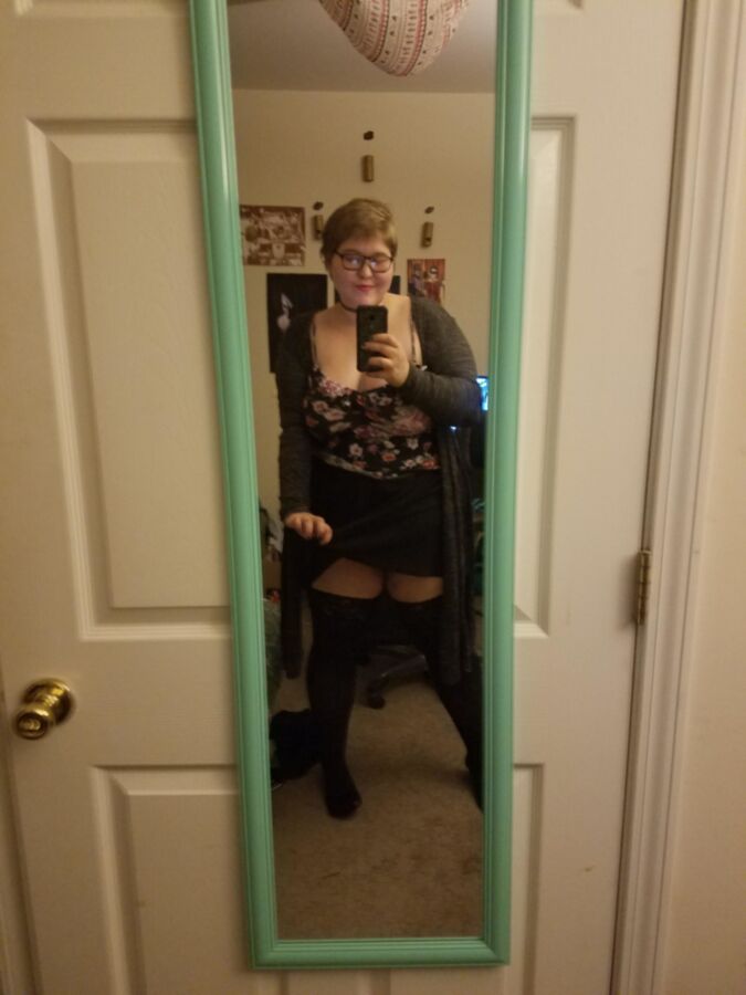 HQ chubby / BBW selfies mirror (NN)