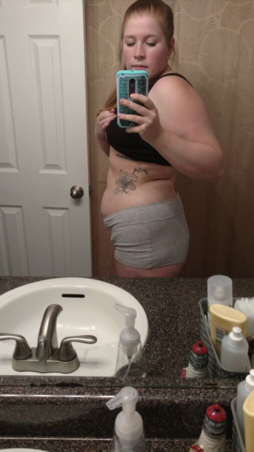 HQ chubby / BBW selfies mirror (NN)