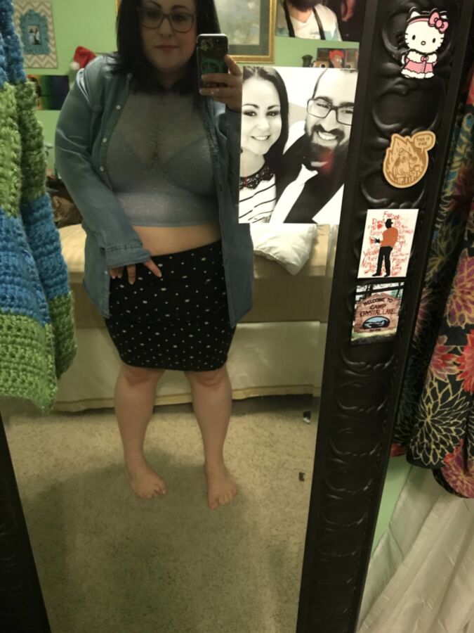 HQ chubby / BBW selfies mirror (NN)