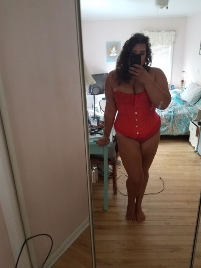 HQ chubby / BBW selfies mirror (NN)