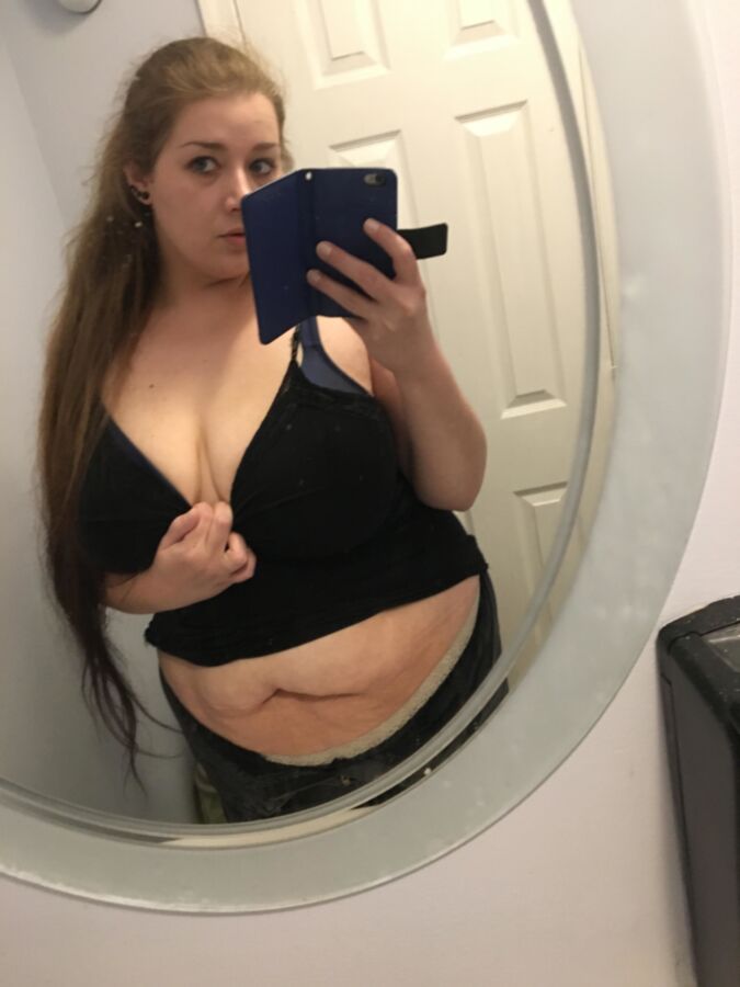 HQ chubby / BBW selfies mirror (NN)