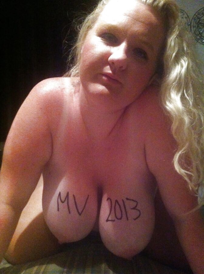 BBW Chav Slut Pig Lin with captions