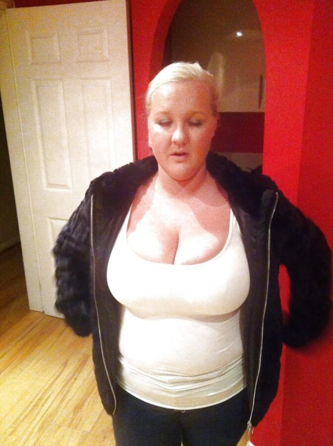 BBW Chav Slut Pig Lin with captions