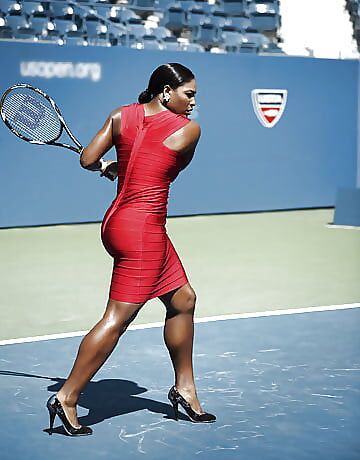 Serena Williams Wichsvorlage