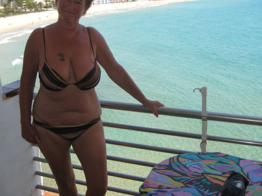 Pics of my Wife during Holidays in Spain !