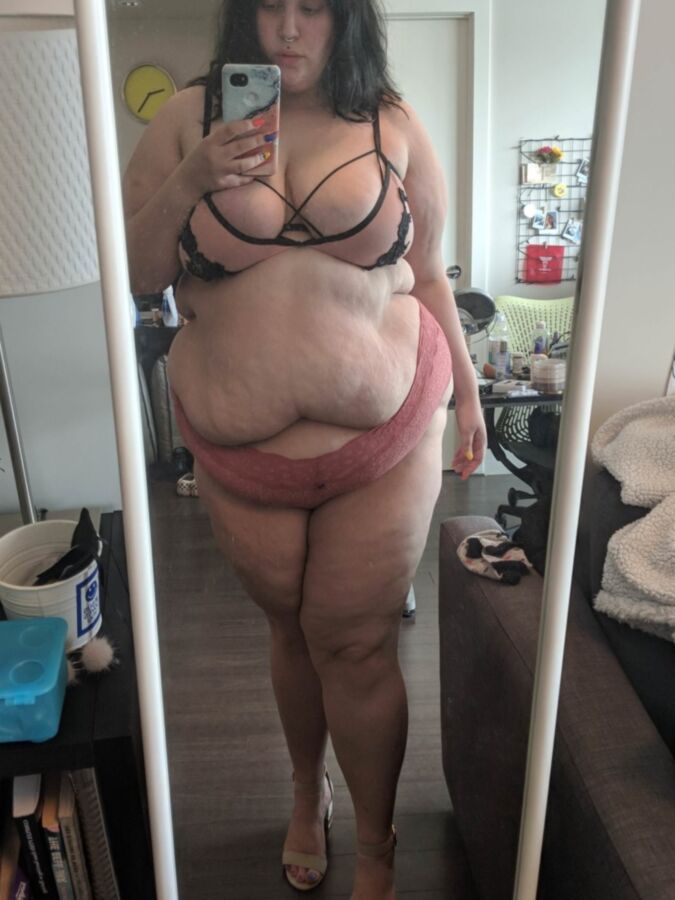 Fettleibige Schlampe (Amateur BBW)