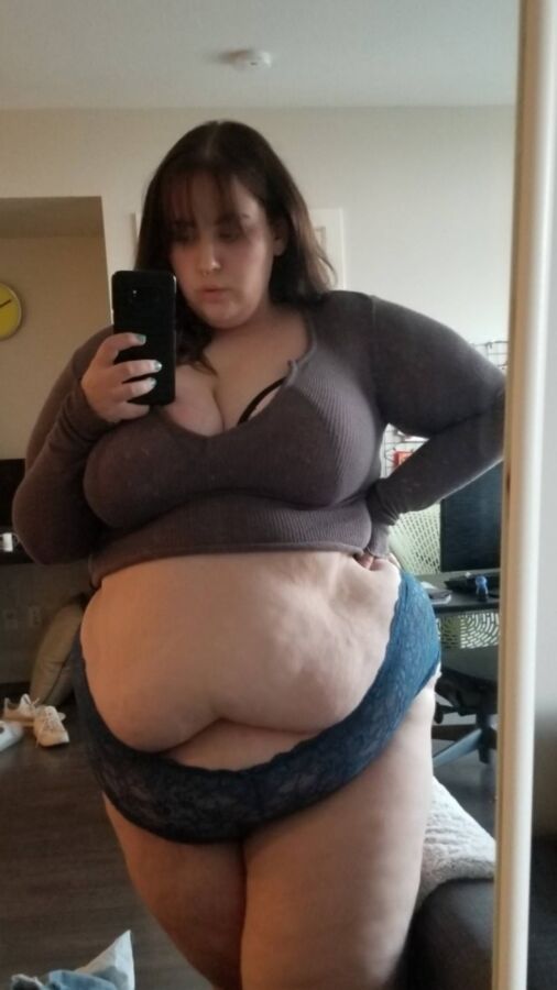 Fettleibige Schlampe (Amateur BBW)