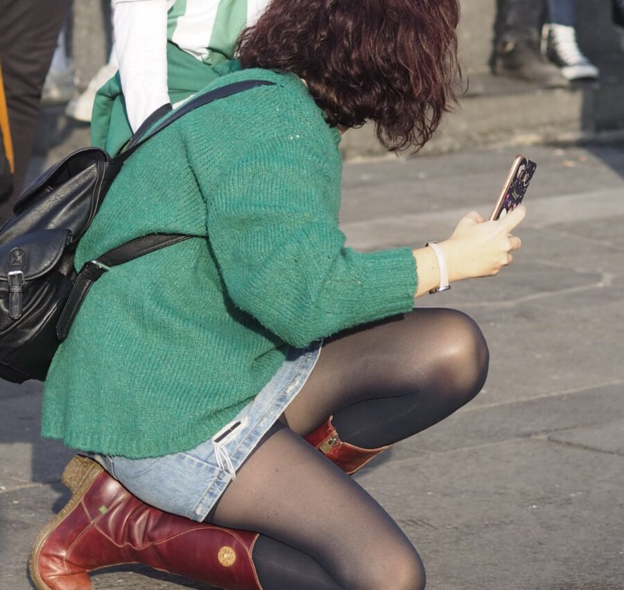 ........street candid......boots