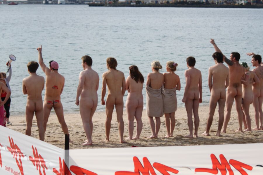 ......SWIM TEAM  NAKED INITIATION