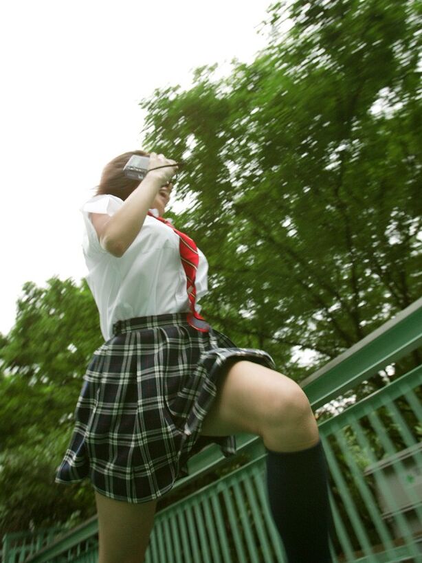 Aoi Sola takes off her school uniform