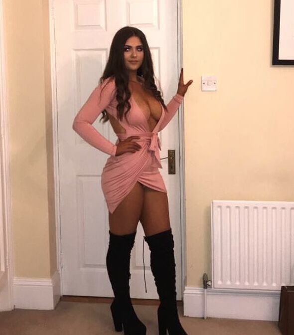 Sexy little chubby chav pig Katie