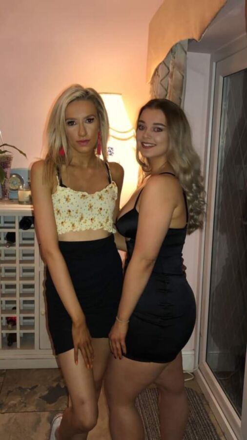 Chavs Showing Sexy Arse,Legs And Tits For You To Look At