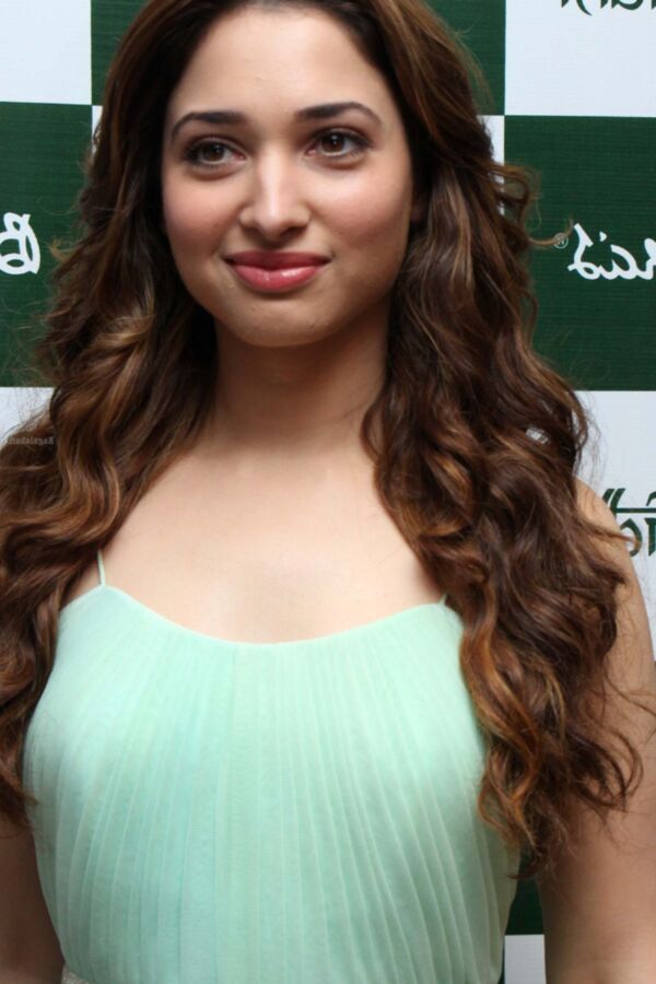 Tamannaah Bhatia - diva indiana curvilínea de Bollywood em roupa linda