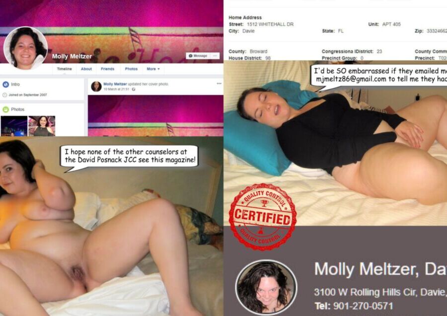 Molly Meltzer von Davie FL entlarvt!