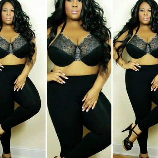 Plus size model Asia Monet