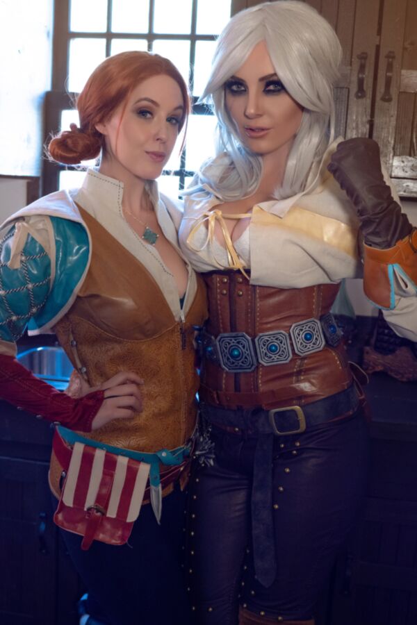 Jessica Nigri and Meg Turney Witcher - Pics