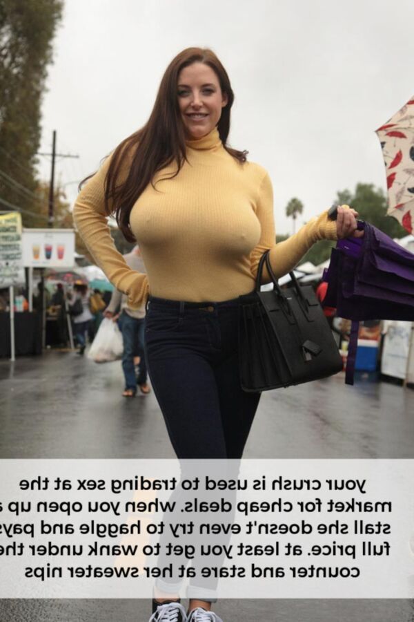 Big tits embarrassing women