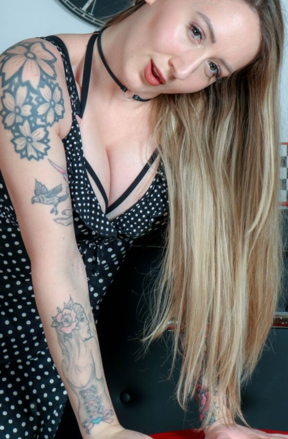 Elouise Please - tattooed bust Babe