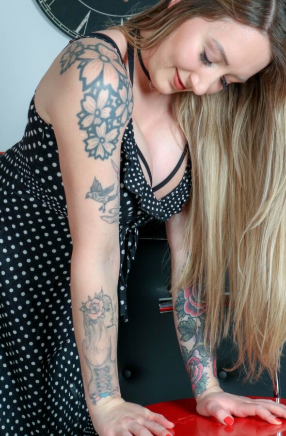 Elouise Please - tattooed bust Babe