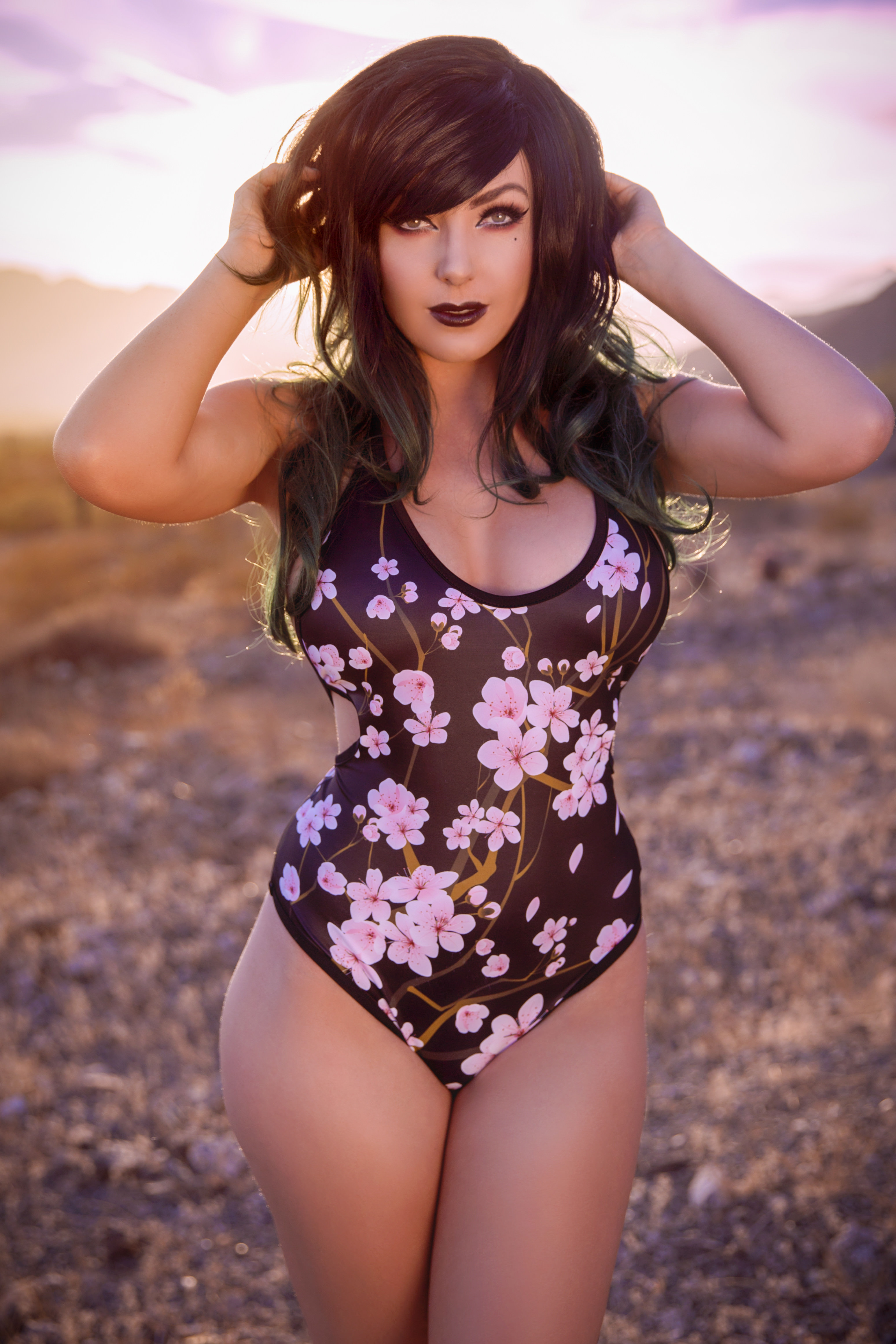 Jessica Nigri FlowerSwimsuit