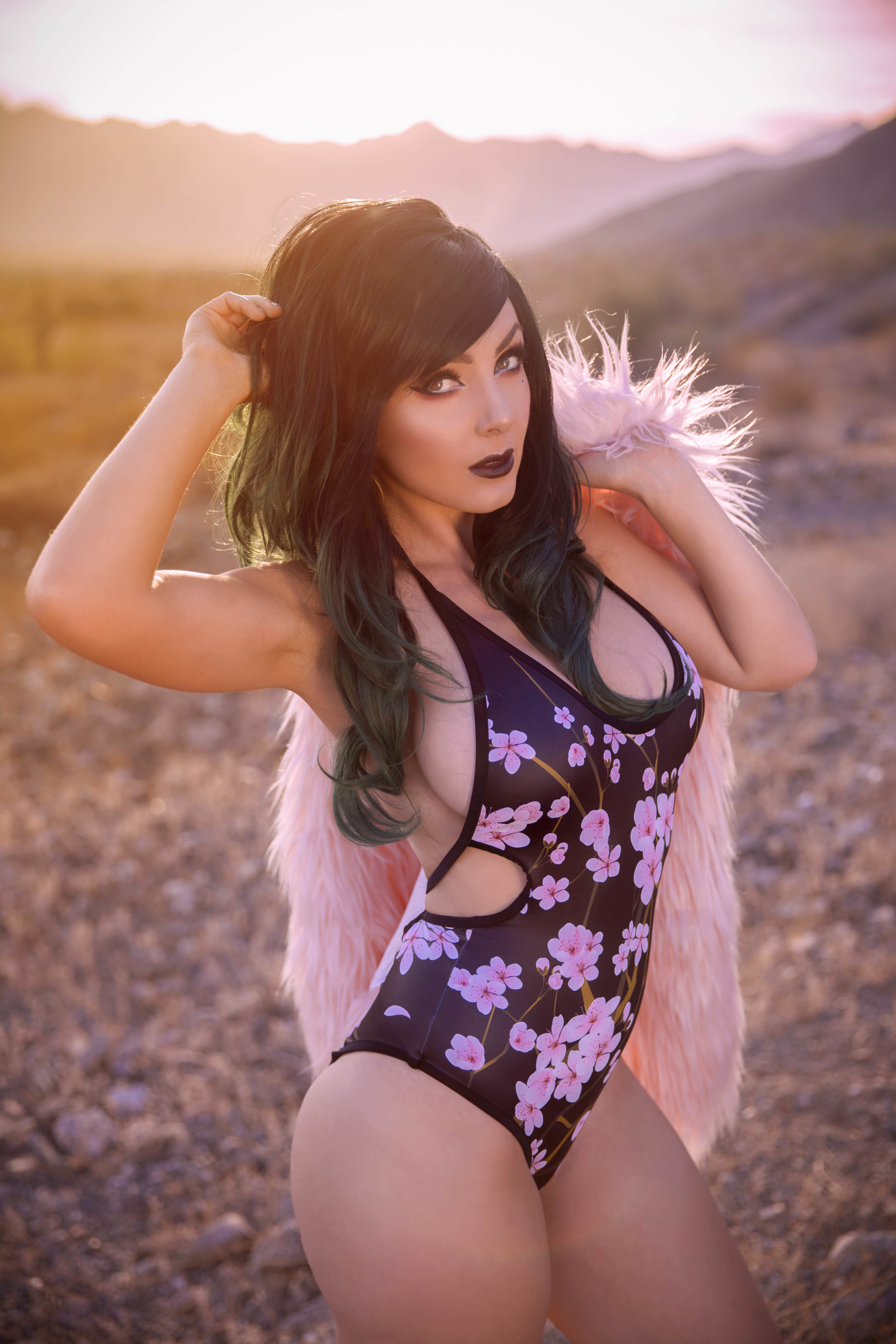 Jessica Nigri FlowerSwimsuit