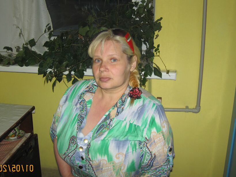 Big tits mature Ludmila from Lugansk