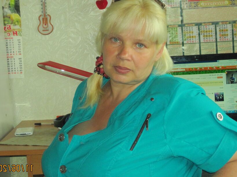 Big tits mature Ludmila from Lugansk