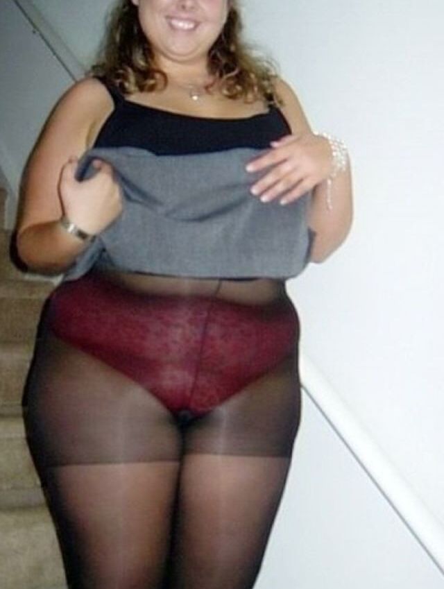 Curvy, Chubby, Pantyhose Hottie