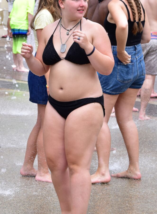 Sexy chubby women 309 (Black Bikini Beauties BBW)