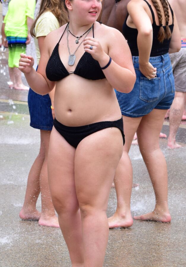 Sexy chubby women 309 (Black Bikini Beauties BBW)