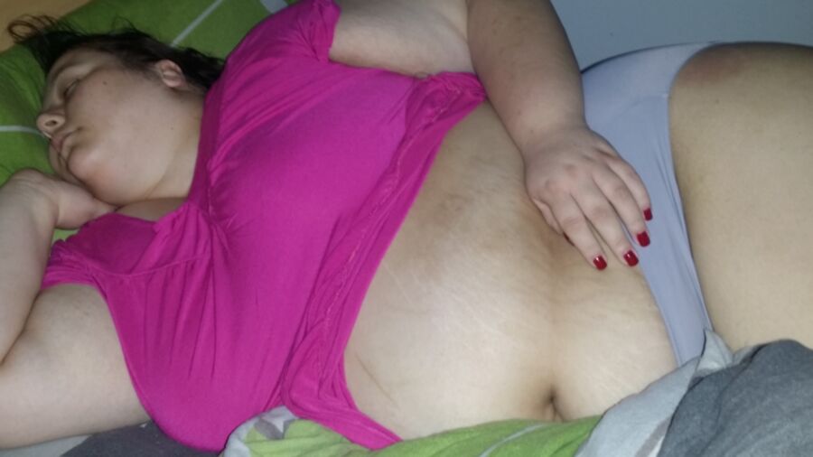 Sleeping Fat Slut Meli Exposed PT2