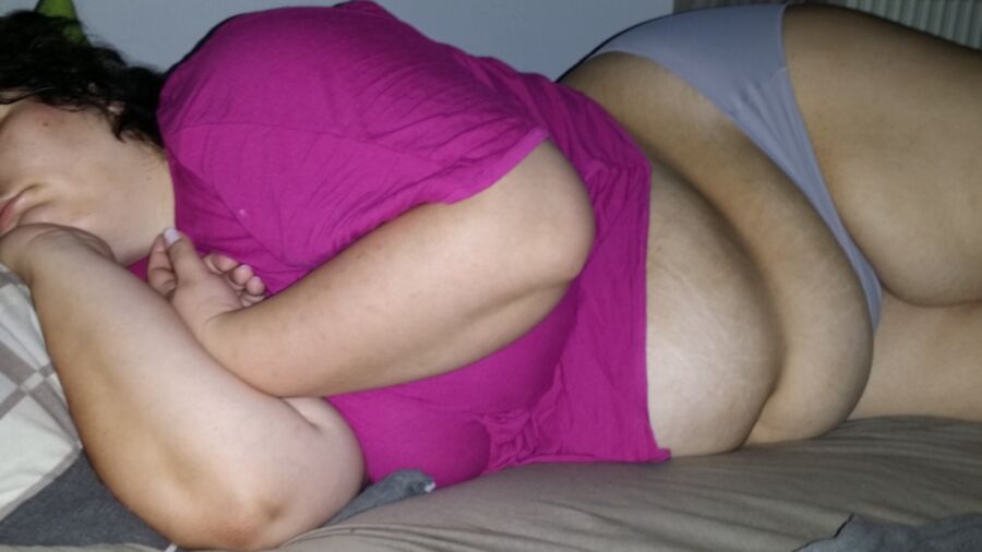 Sleeping Fat Slut Meli Exposed PT2