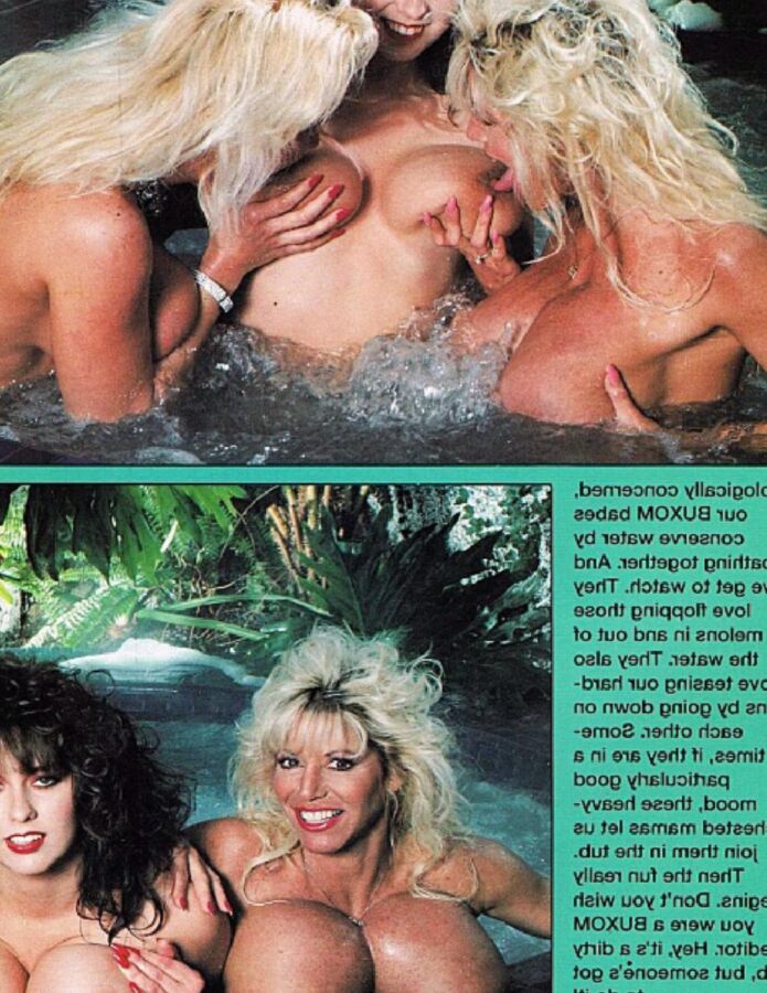 Janvier 1991 Magazine Buxom