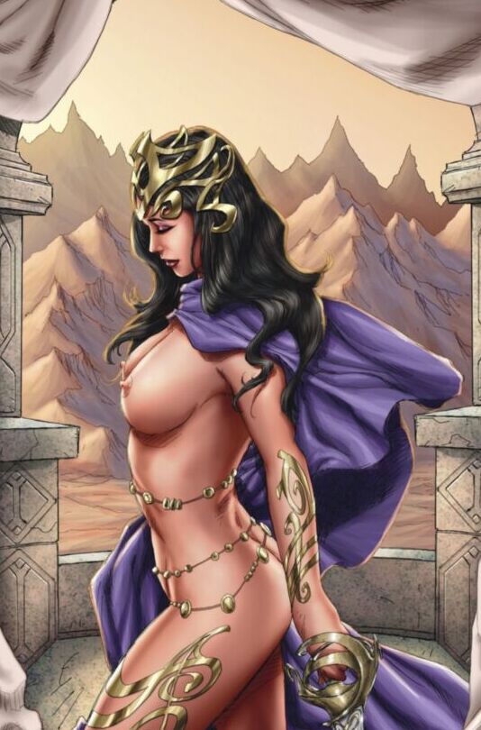 Dejah Thoris (from John Carter of Mars): Non-nude, Nude