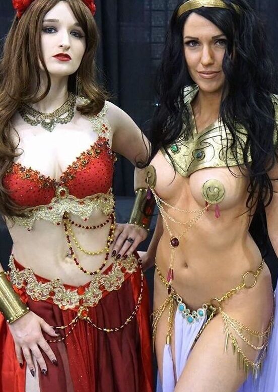 Dejah Thoris (from John Carter of Mars): Non-nude, Nude