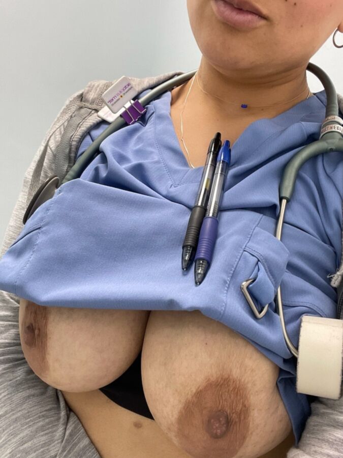 Huge Nurse Tits