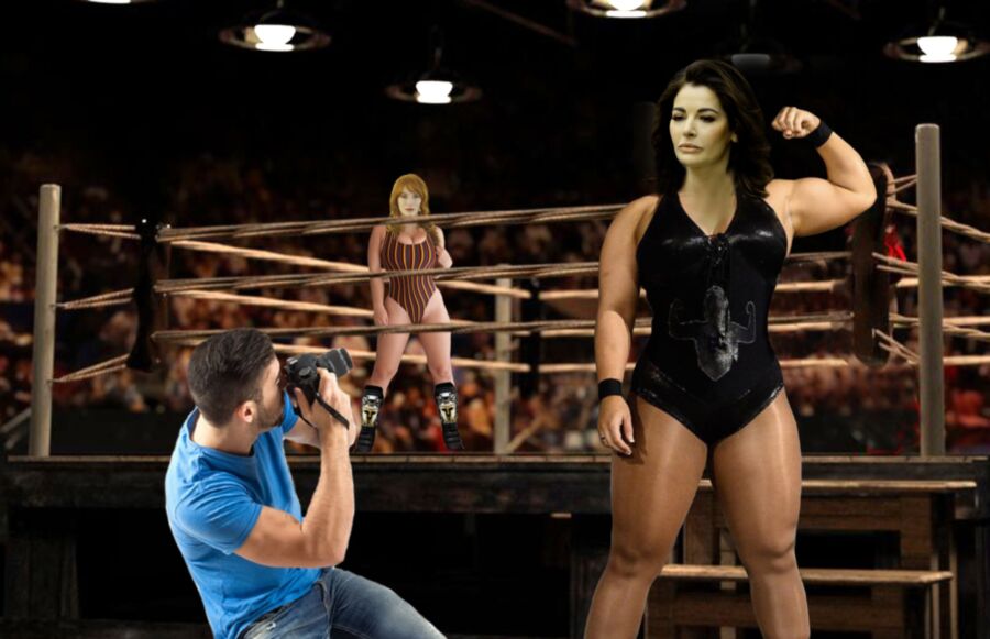 Celeb Wrestlers Face Off .