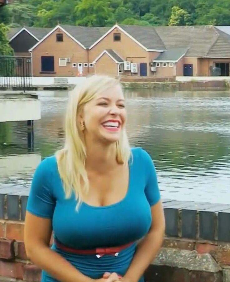 Blonde Titted Laura Hamilton-large milked filled breasts