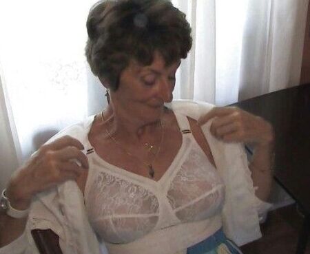 Mature Women Underware - bra, panty, girdle  -  July