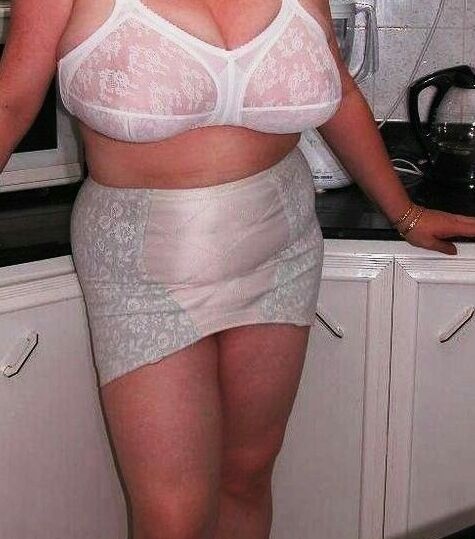 Mature Women Underware - bra, panty, girdle  -  July