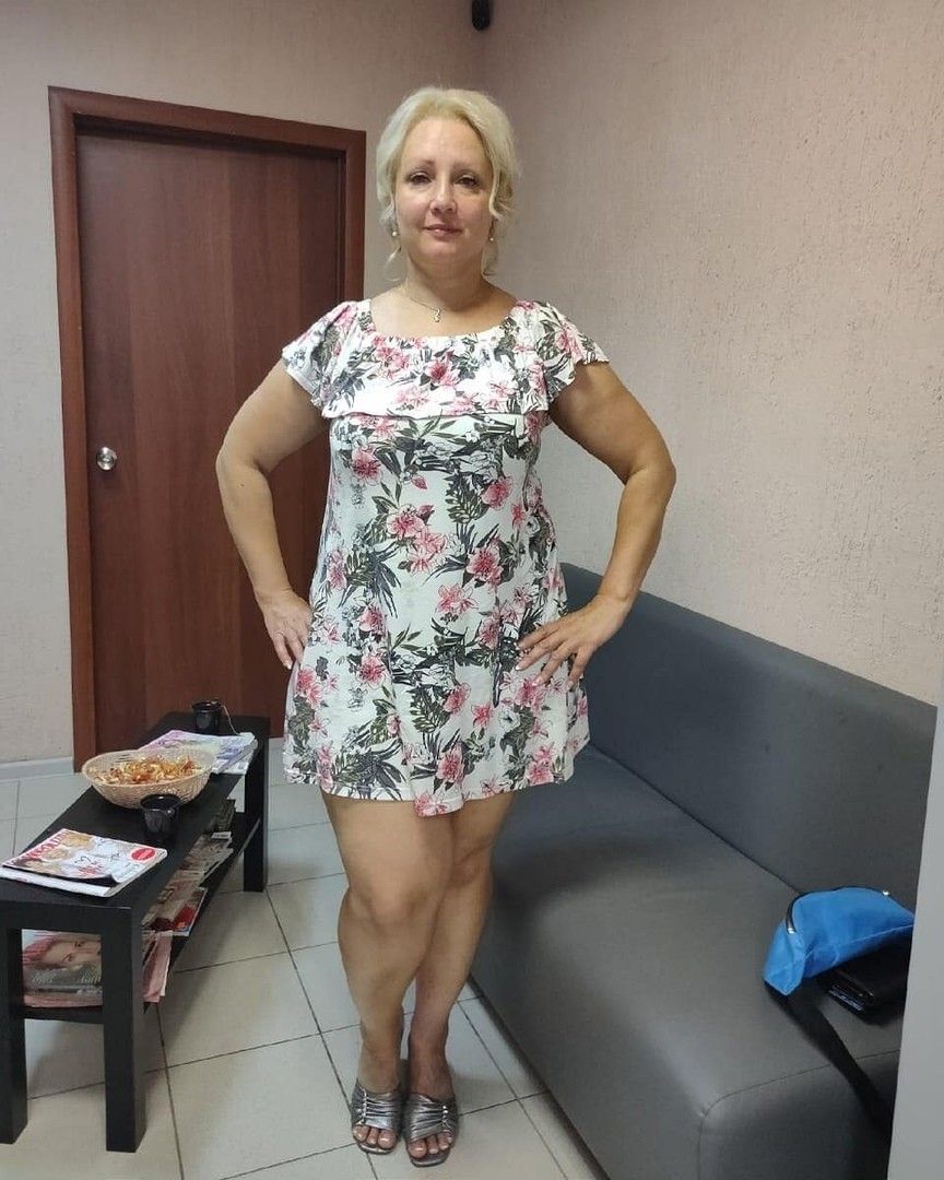 Russian mature with big hips and tits