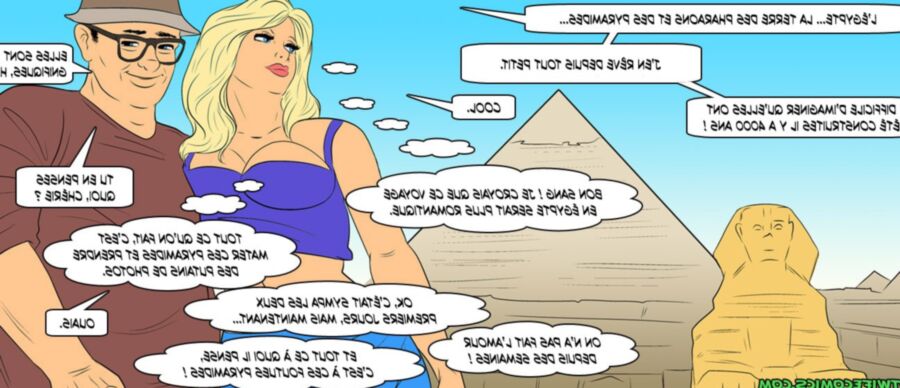 [HotWifeComics] Erica Cuckoldhard Adventures - Egypt Trip [Fr]