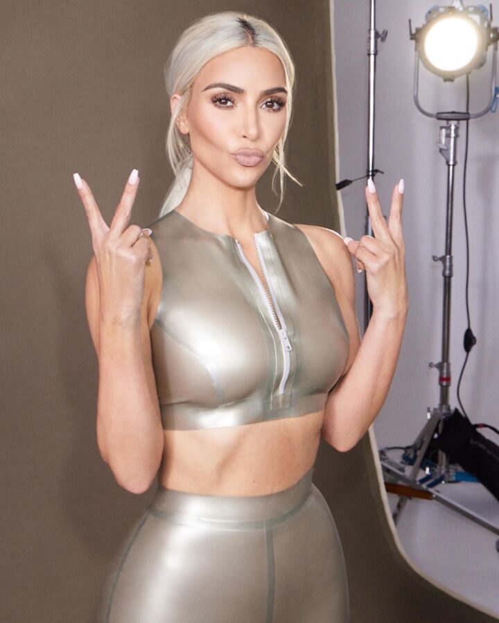 Rosto lindo de Kim Kardashian