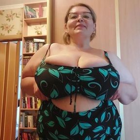 BBW-MILF mit dicken Titten