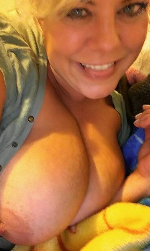 Blonde milf